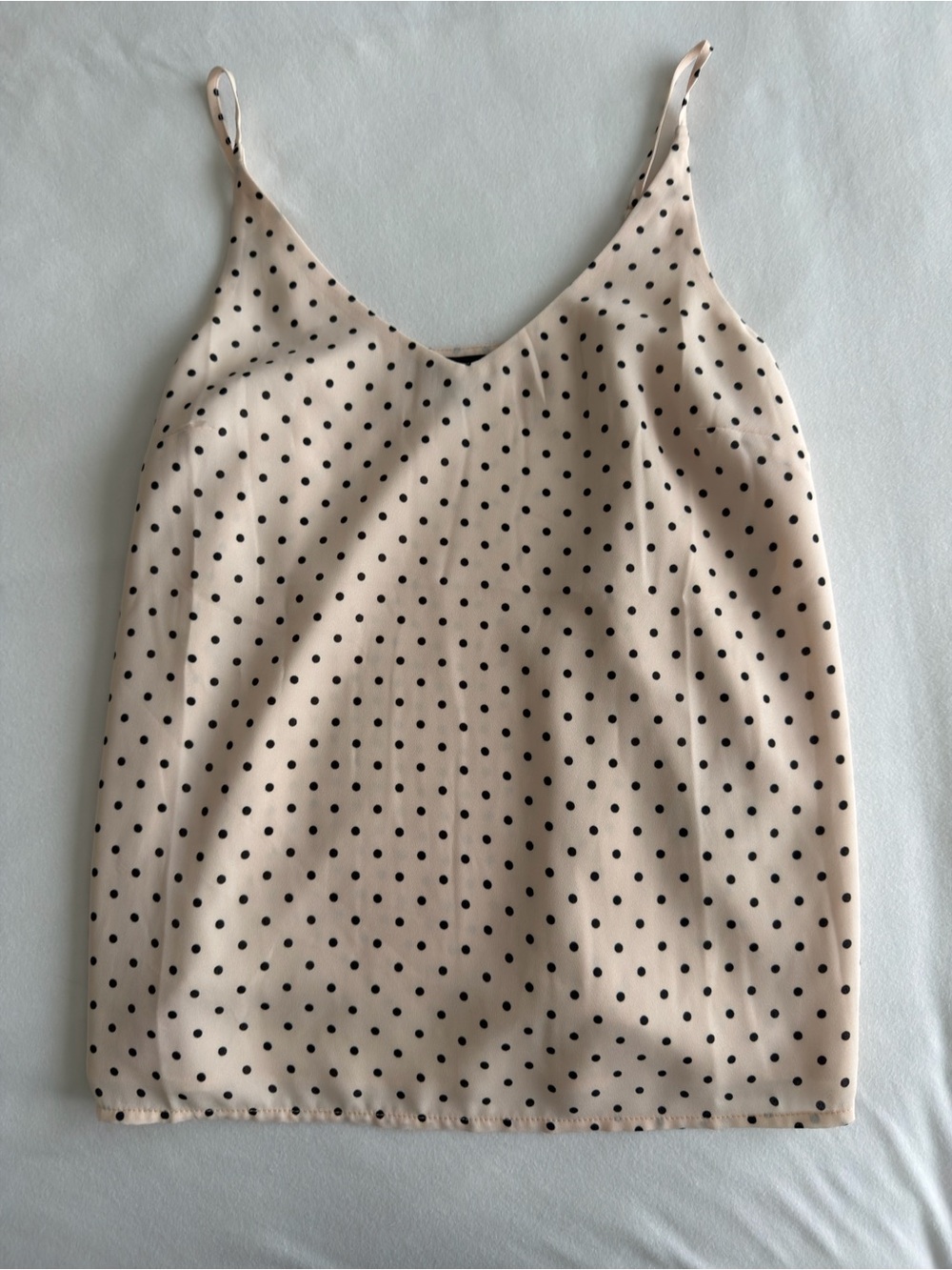 Banana Republic Polka Dot Camisole in White & Black Size XS Like New